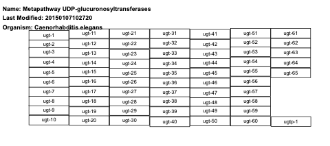 Metapathway UDP-glucuronosyltransferases