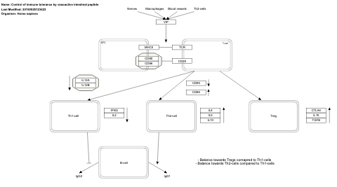 Control of immune tolerance by vasoactive intestinal peptide
