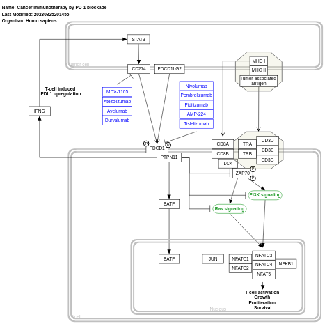 Cancer immunotherapy by PD-1 blockade