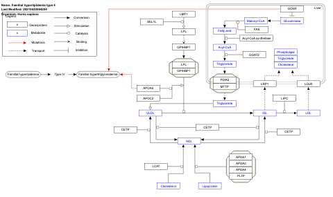Familial hyperlipidemia type 4