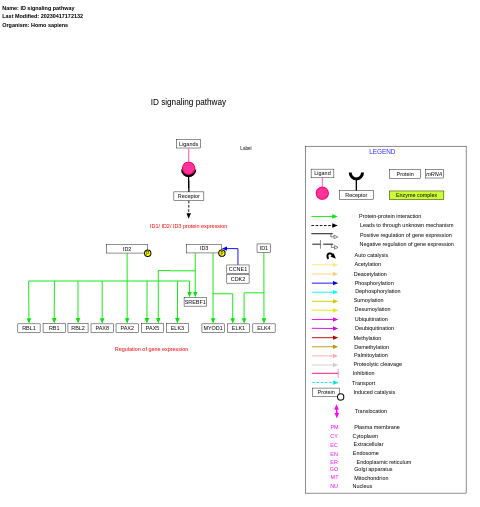 ID signaling pathway